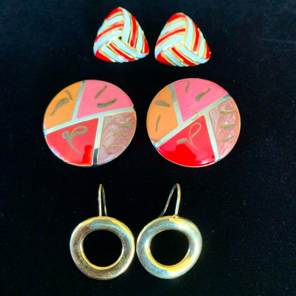 Vintage Earrings Lot